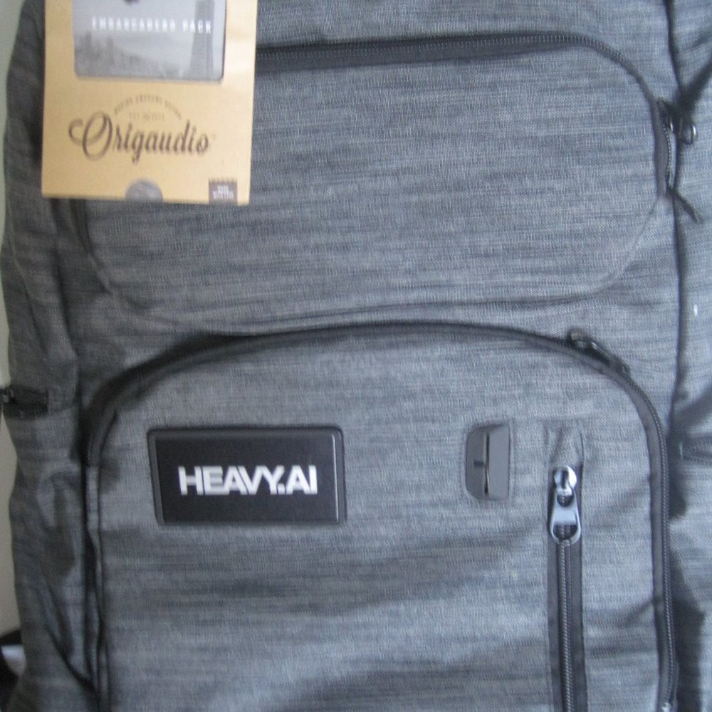 This is a brand new Origaudio HEAVY.AI Promo Collection Backpack